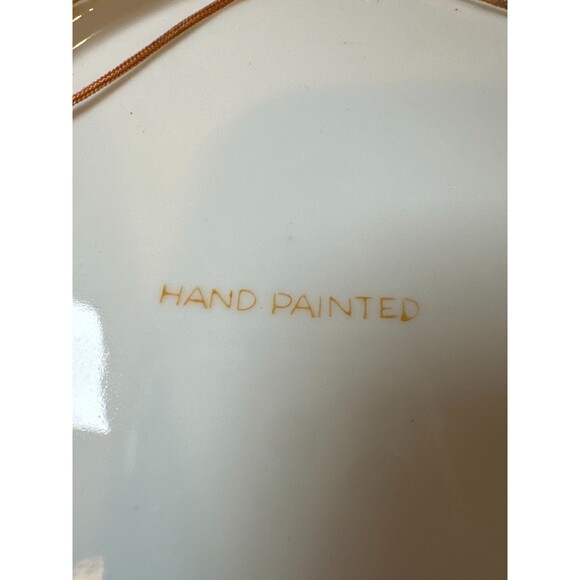 Vintage Hand Painted Cottage Scene Plate 8" Japan Landscape Wall Art - Picture 5 of 5